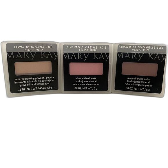 Mary Kay Other - Lot Of 3 Discontinued Mary Kay Products 012959 Cheek 012977 Bronzer 016611